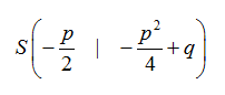 Quadratische Funktionen - Normalform in Scheitelpunktform umwandeln