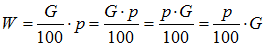 Formeln um Prozentwert zu berechnen