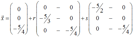 Koordinatengleichung in Parametergleichung 02